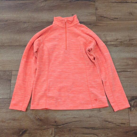 Mountain Hardwear Women's Large Quarter Zip Fleece Hiking Outdoors Gorp Warm - Picture 1 of 6